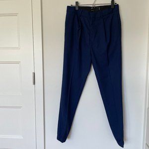 ASOS DESIGN Skinny Smart Joggers Navy Blue 30 x 30